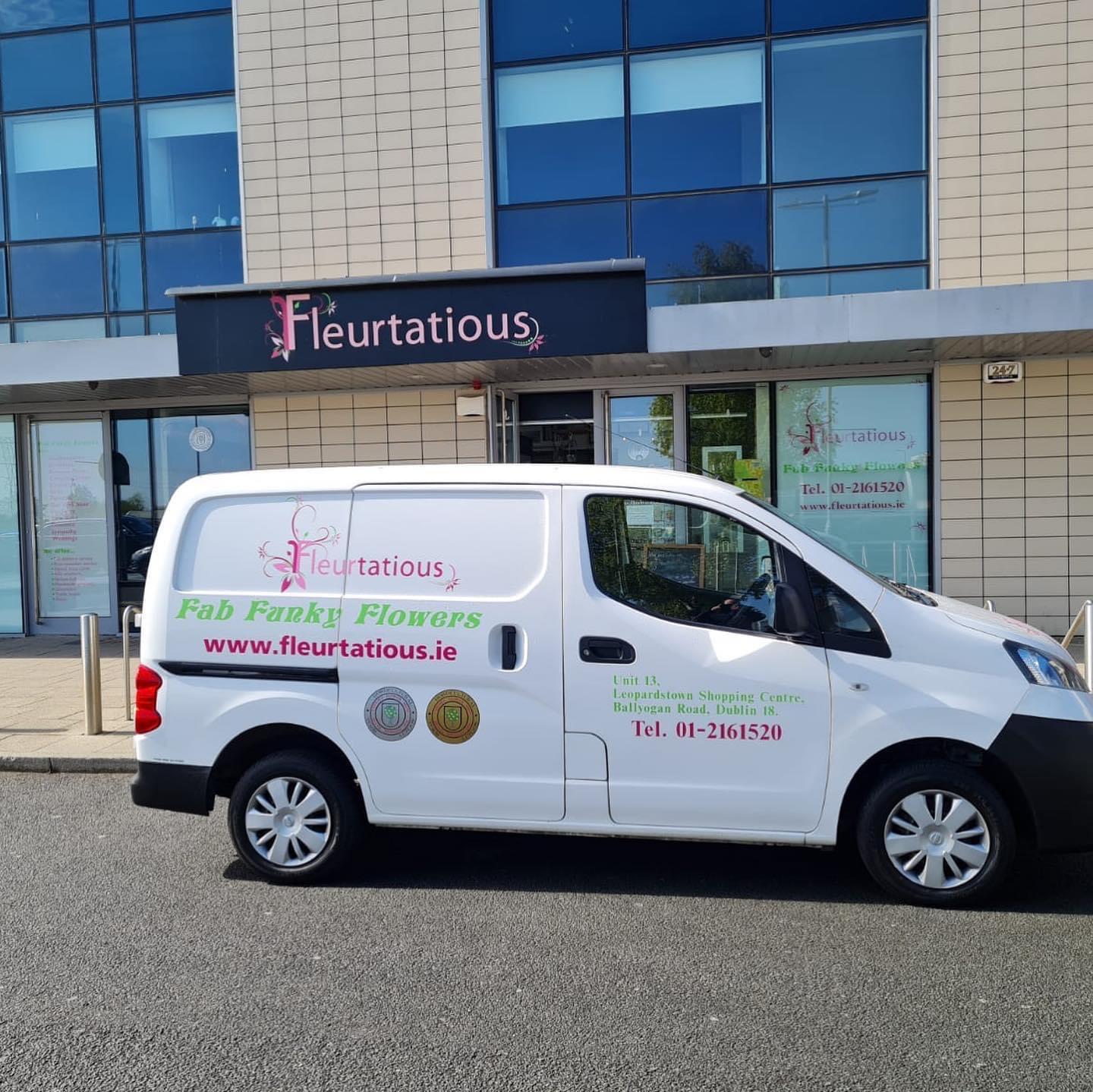 Fleurtatious florist shop in Dublin, Ireland