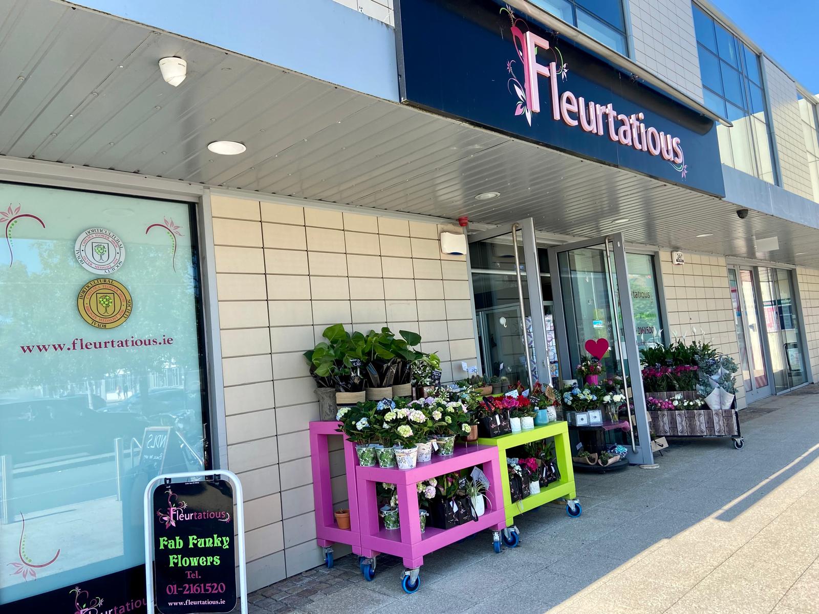 Fleurtatious florist shop in Dublin, Ireland