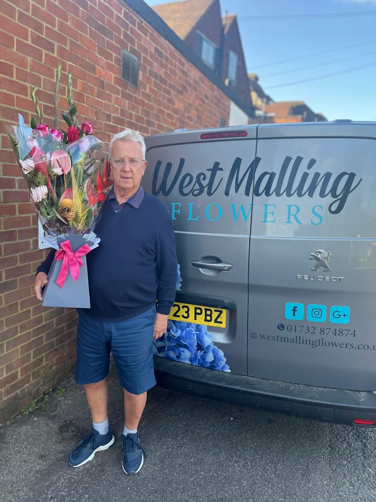 Nikki Meader, owner of West Malling Flowers in Kent, England