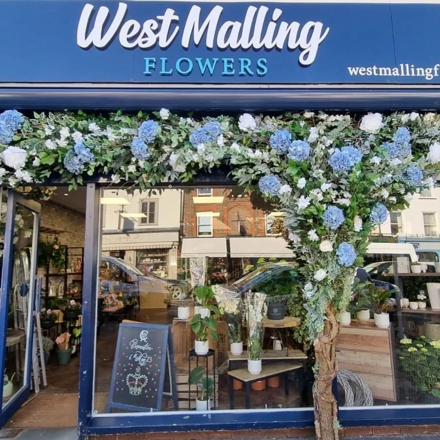 Nikki Meader, owner of West Malling Flowers in Kent, England
