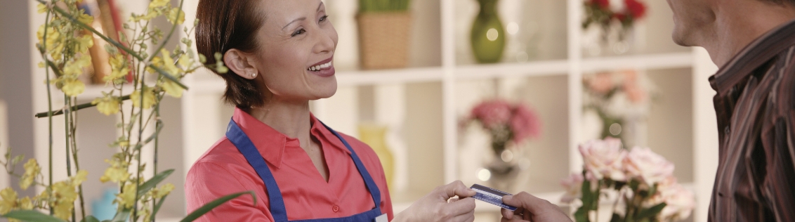 Florist POS running on tablet, desktop, and touchscreen hardware