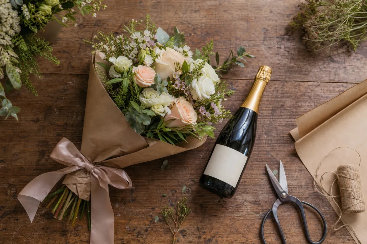 Can a Florist Sell Alcohol With Flowers?